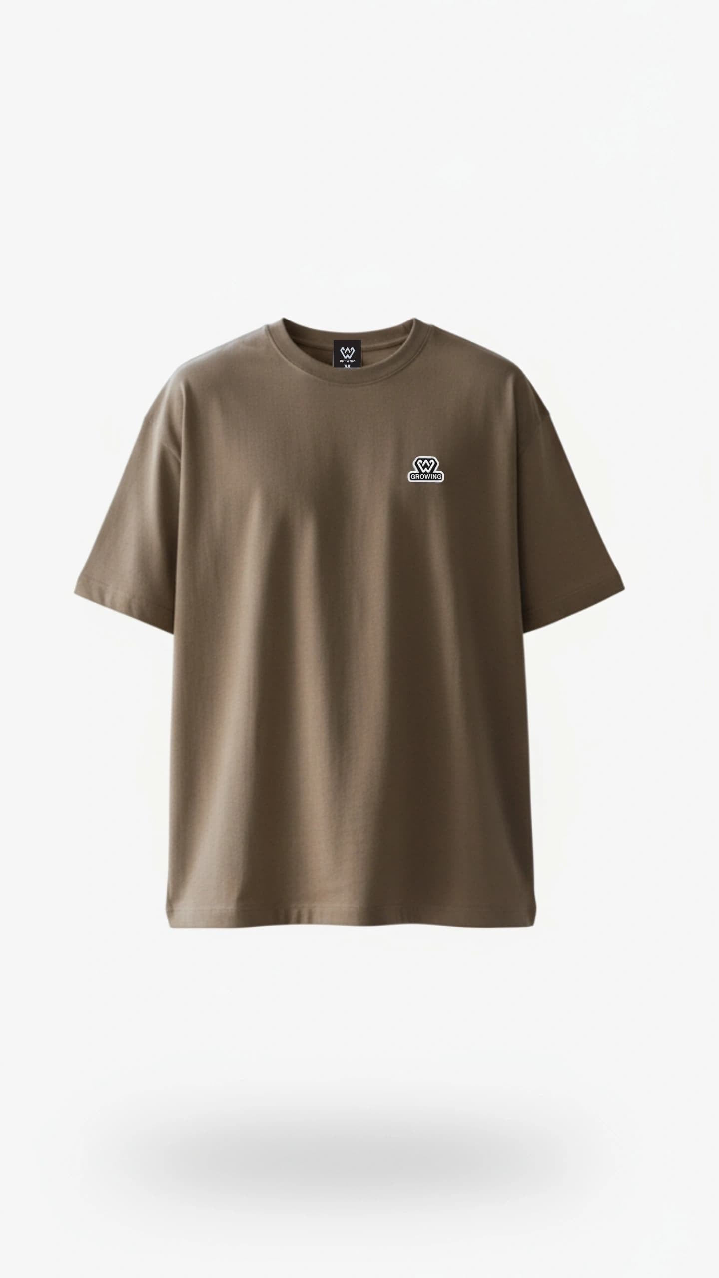 T-shirt GROWING | Oversize Comfort (100% Algodão)