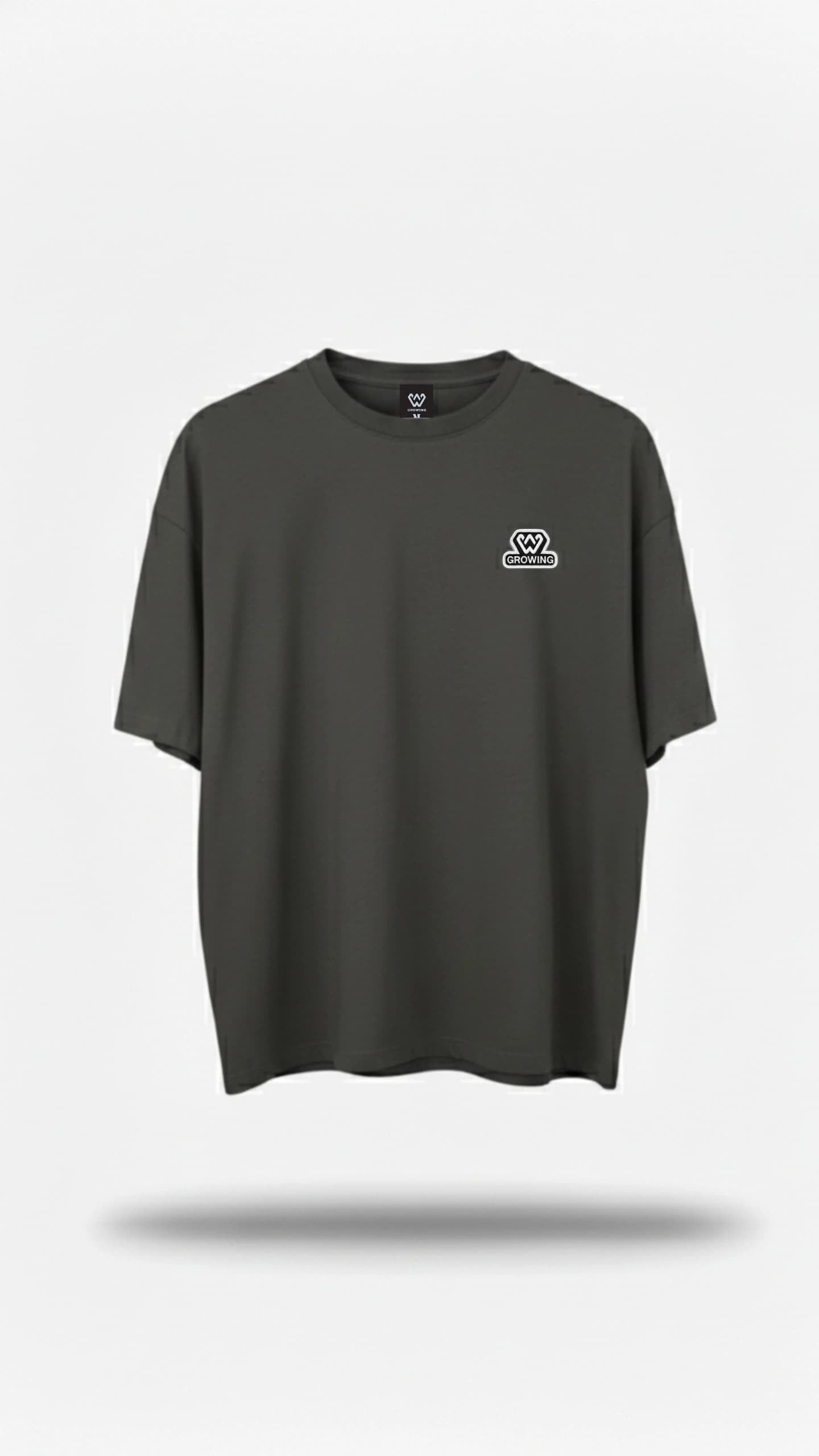 T-shirt GROWING | Oversize Comfort (100% Algodão)