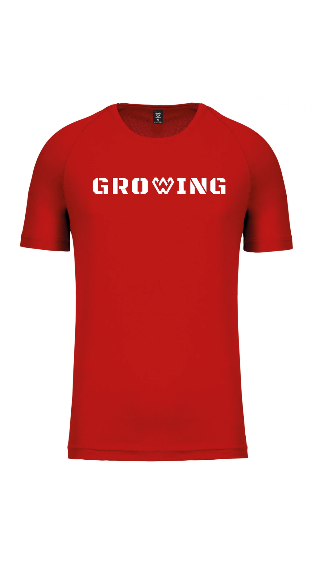 T-shirt fitness Growing